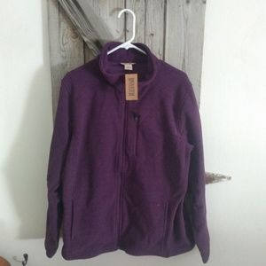 Purple Duluth Trading Zip Up